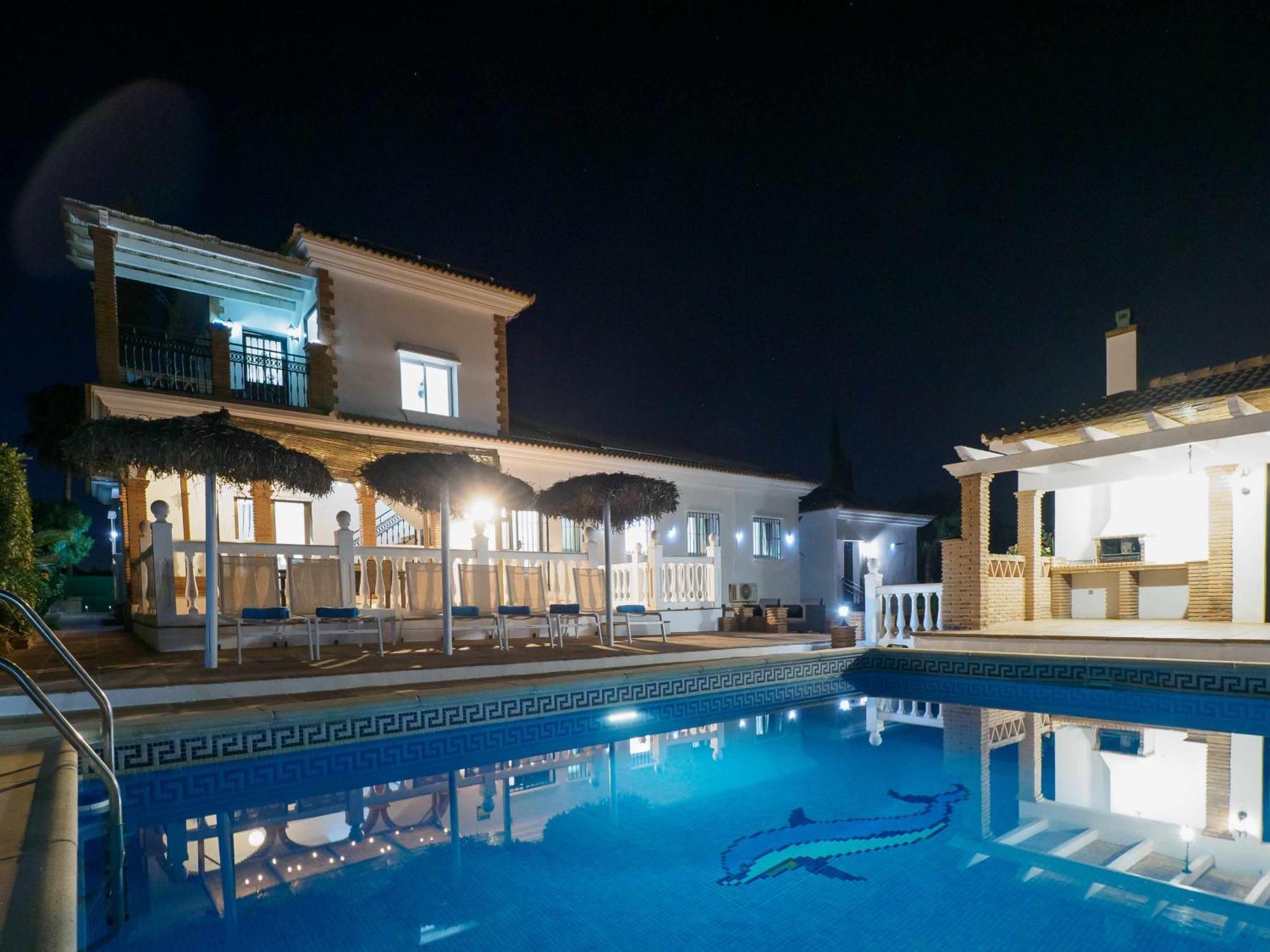 Villa Blanca Malaga Private Villa Heated Pool Alhaurín de la Torre Buitenkant foto