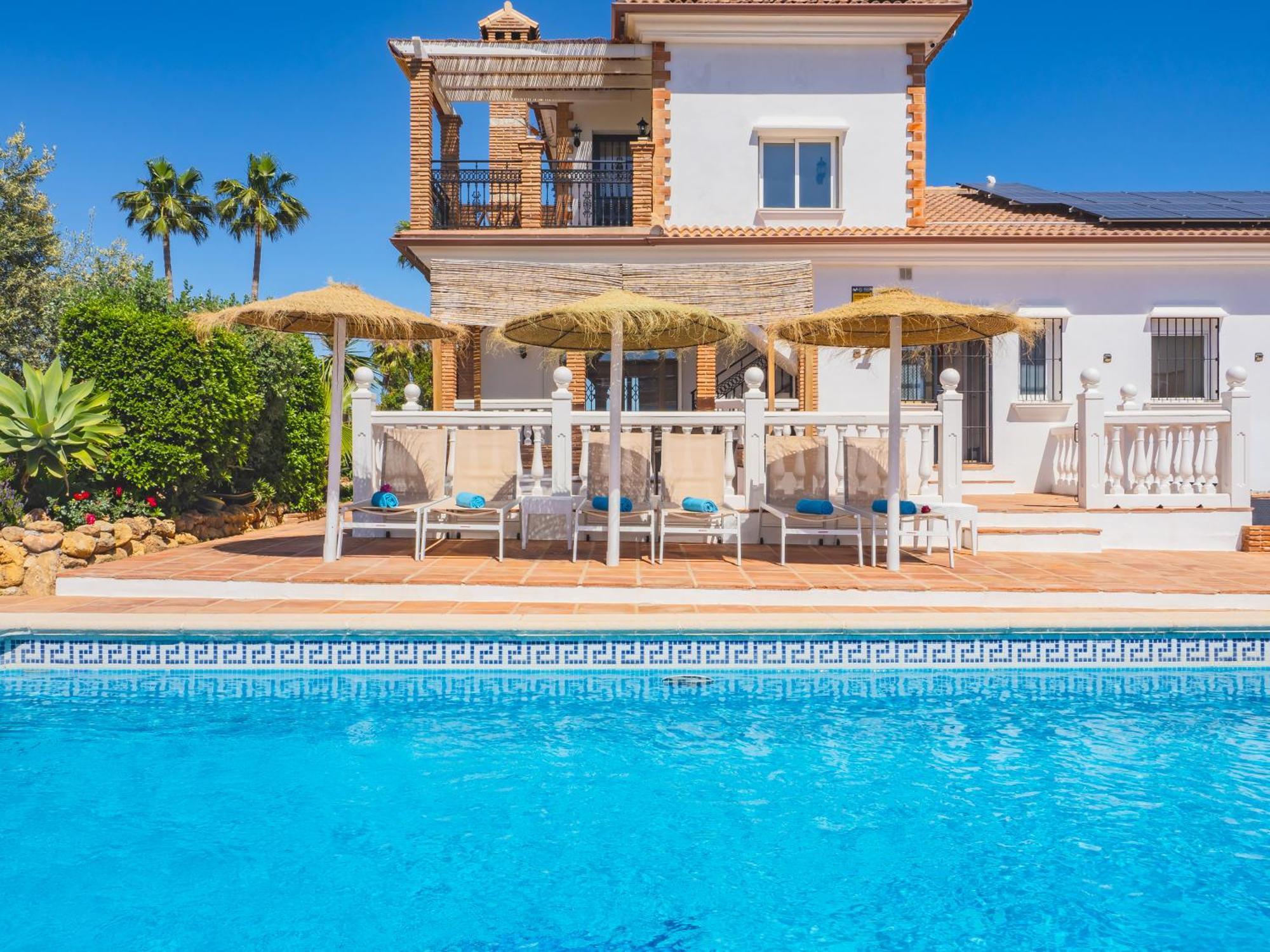 Villa Blanca Malaga Private Villa Heated Pool Alhaurín de la Torre Buitenkant foto